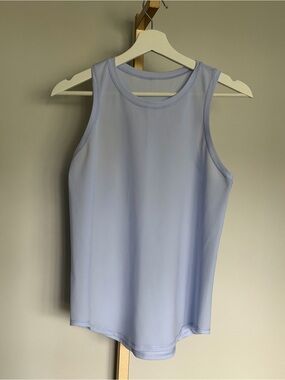 lululemon athletica Periwinkle Crew Neck Tank